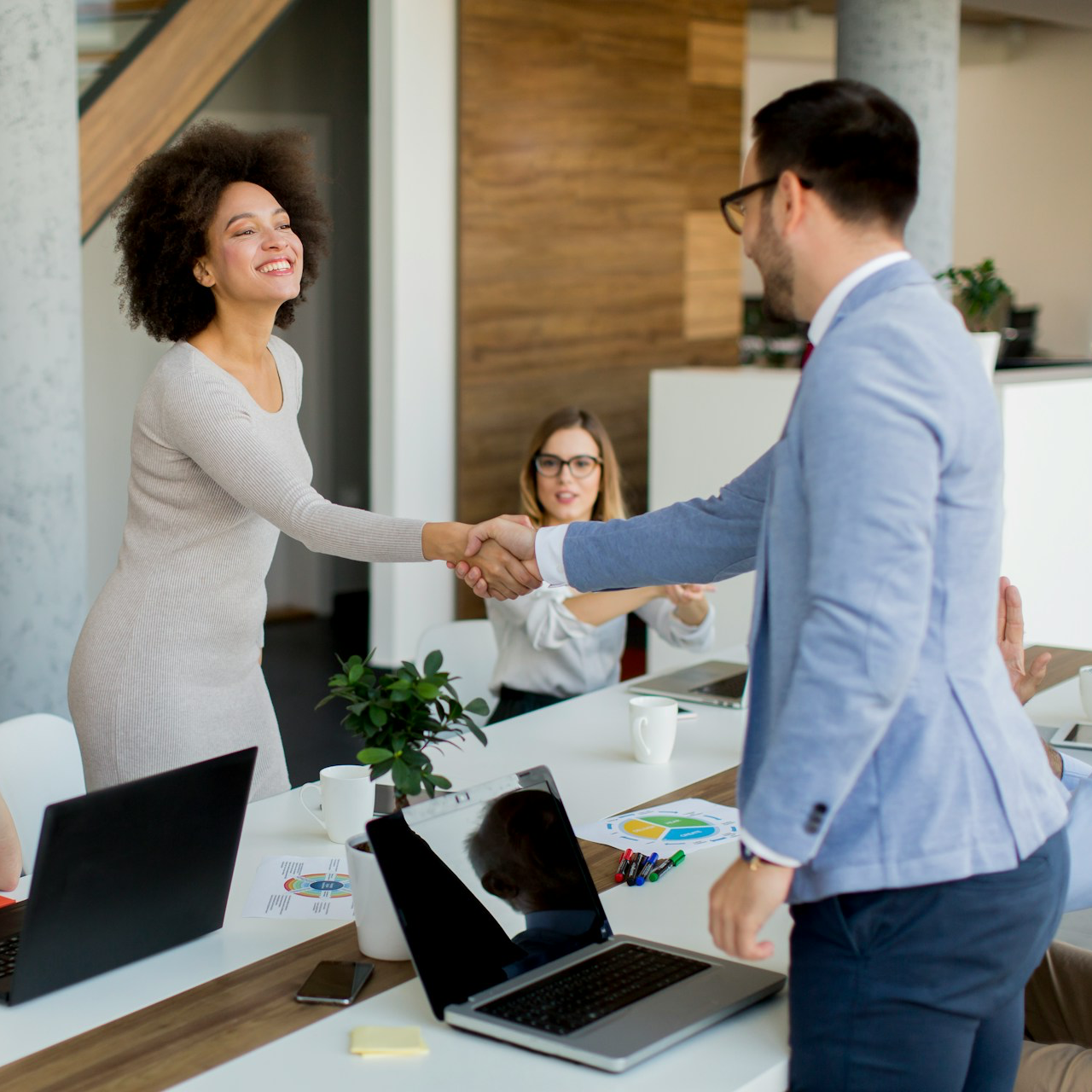 Successful partnership meeting