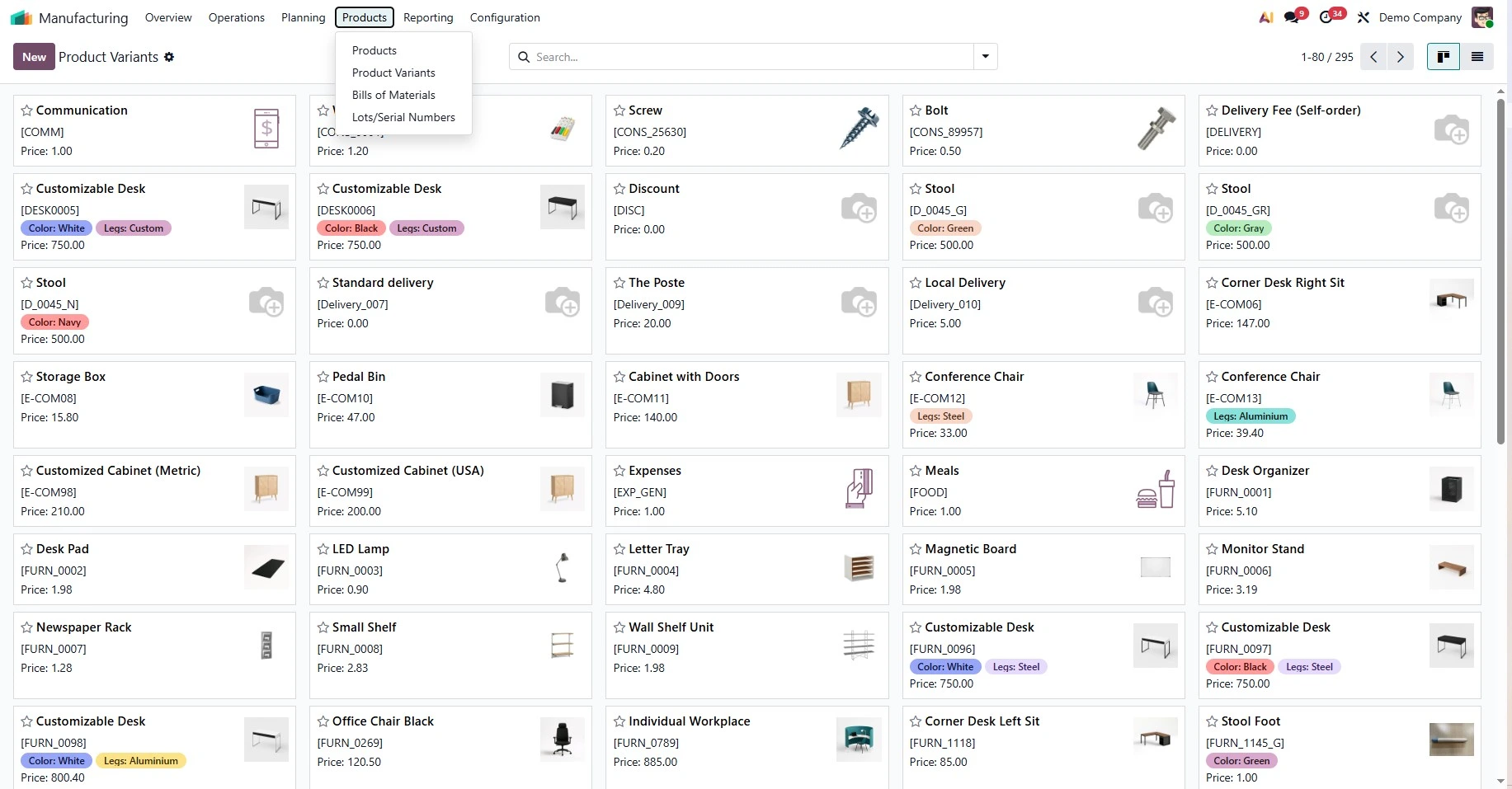 Odoo is a suite of open source business apps that cover all your company needs: CRM, eCommerce, accounting, inventory, point of sale, project management, etc.